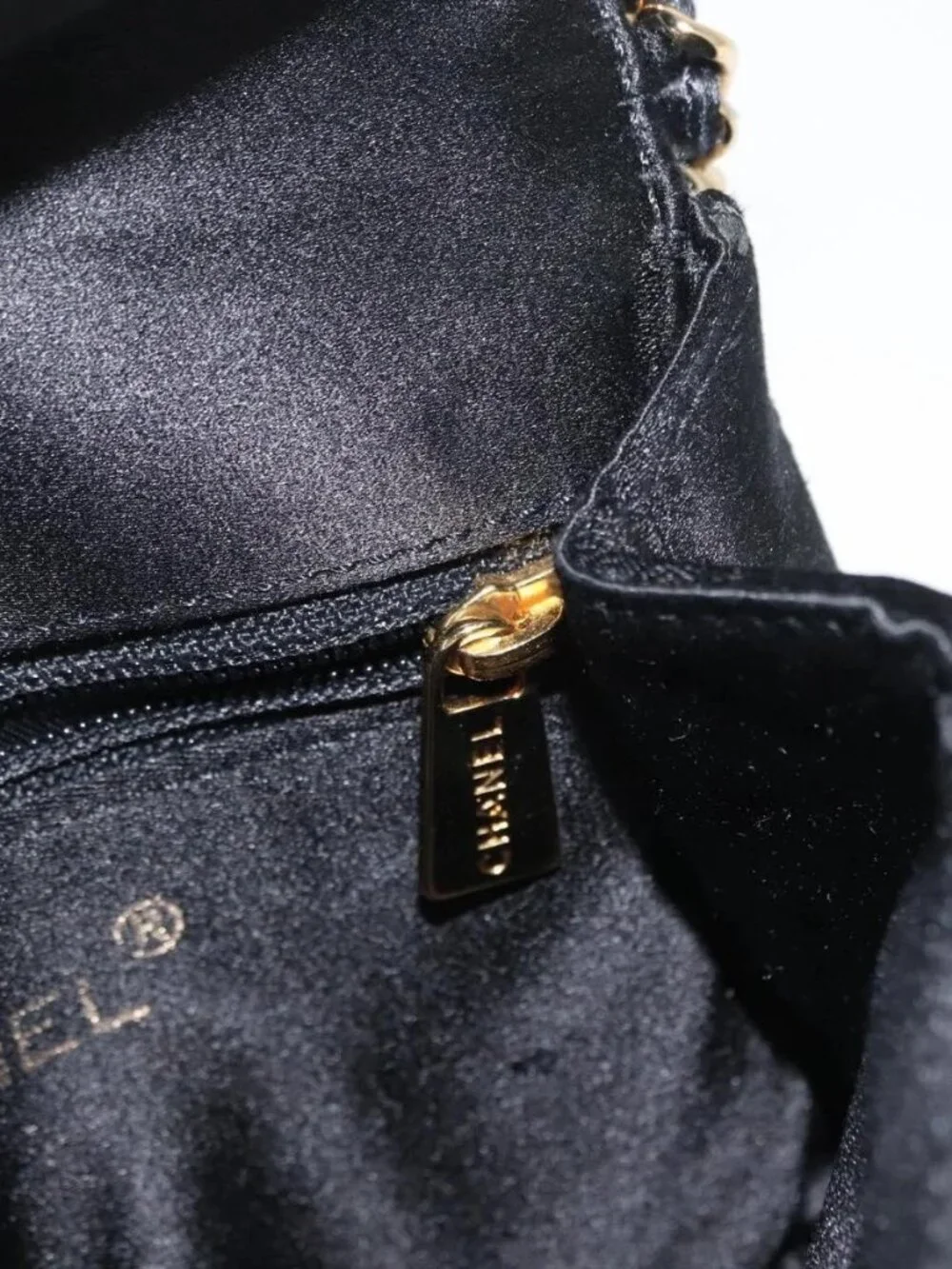 CHANEL brand	chanel color	black